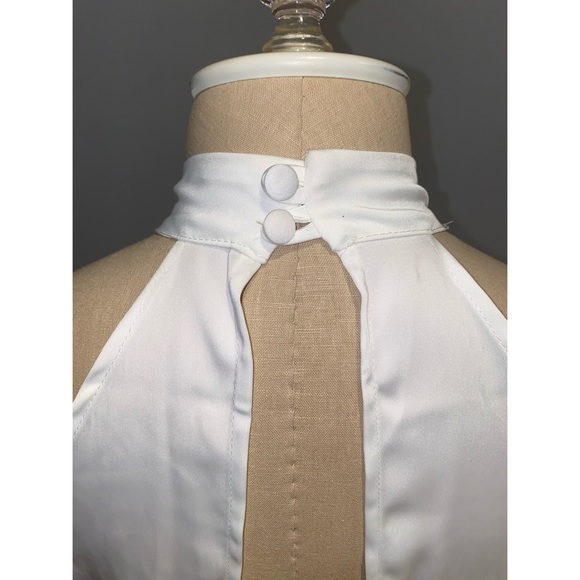 Vesper High Neck Contrast Bodycon Dress - Picture 7 of 12